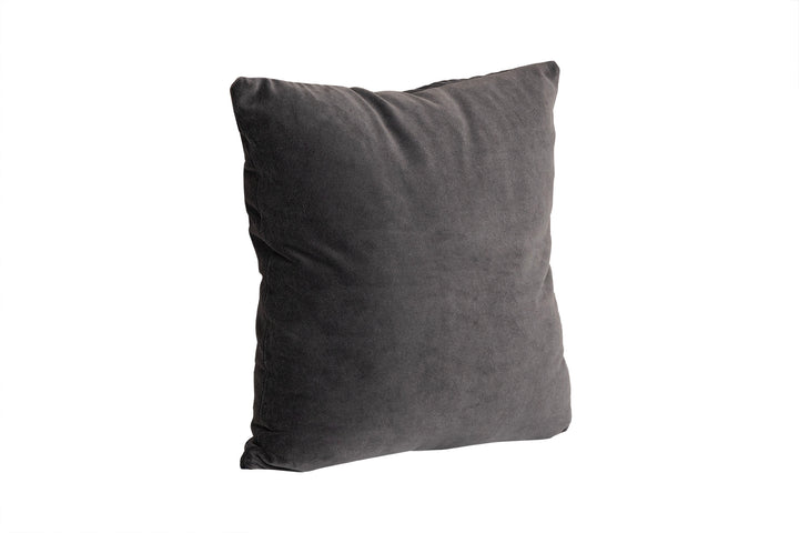 Dekoratyvinės pagalvėlės užvalkalas Velvet „Dark Grey“