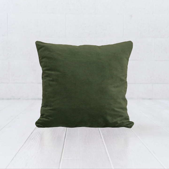 Dekoratyvinės pagalvėlės užvalkalas Velvet „Lunar Green“