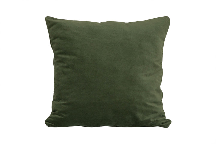 Dekoratyvinės pagalvėlės užvalkalas Velvet „Lunar Green“